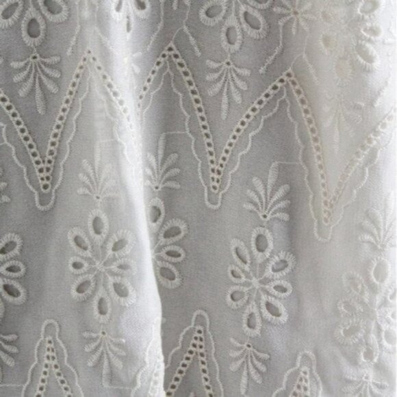 ASTR Cream Allover Tonal Embroidered Kristin Dress Size L - Picture 8 of 8